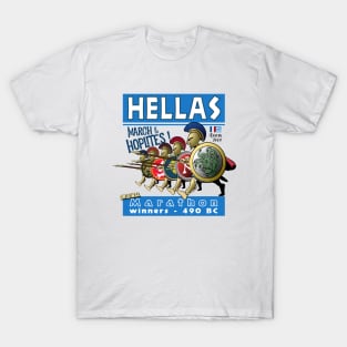 Hellas - Olympics 2024 - March of the Hoplites! T-Shirt